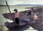 Pierre Puvis de Chavannes The Poor Fisherman Spain oil painting artist